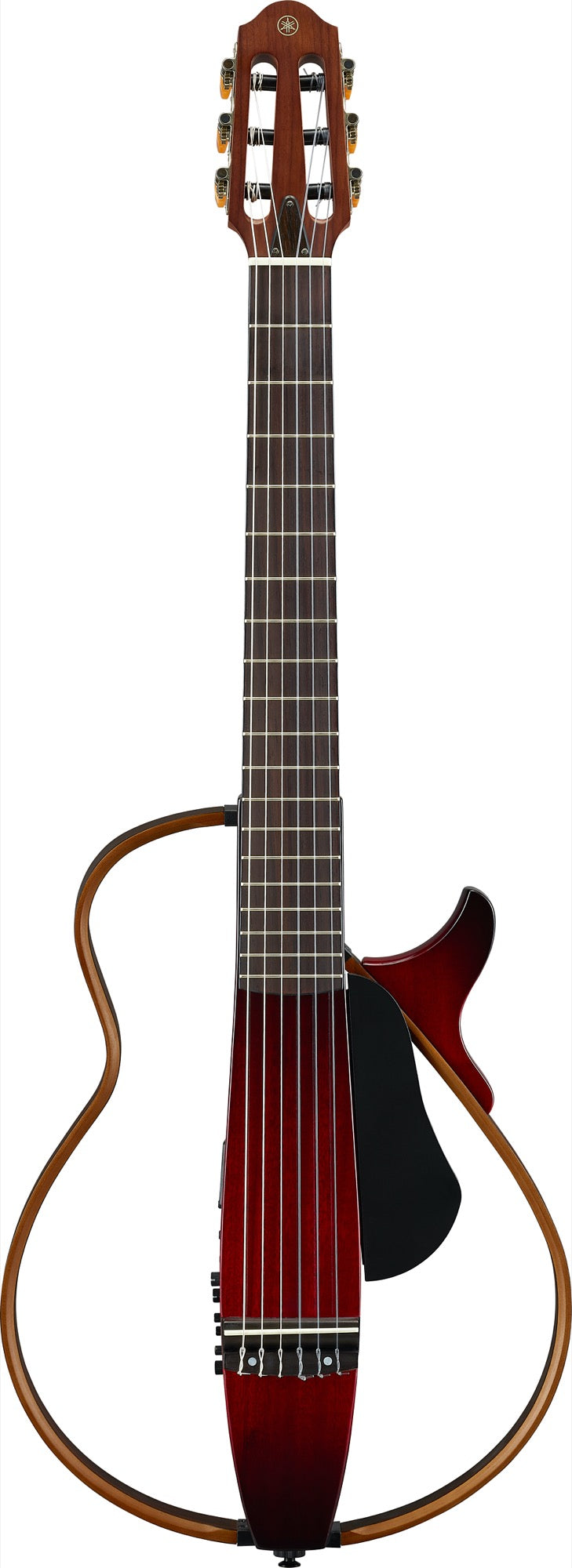 Yamaha SLG200N Silent Guitar Nylon (Crimson Red Burst)