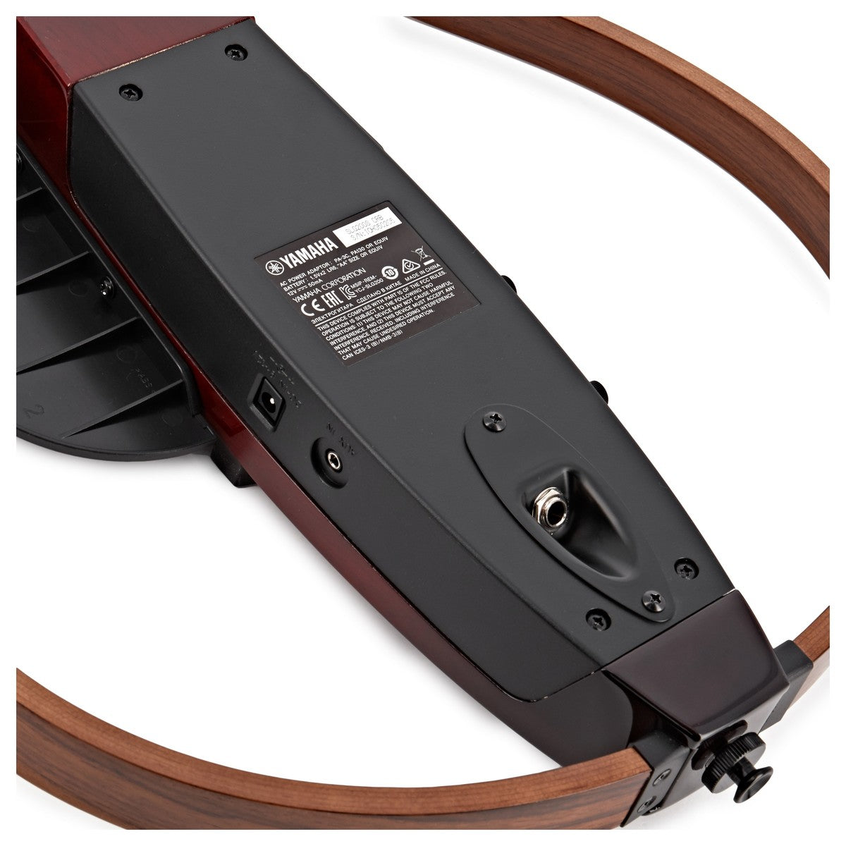 Yamaha SLG200S Silent Steel Guitar (Crimson Red Burst)