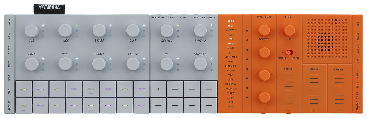 Yamaha Seqtrak Sequencer (Orange)