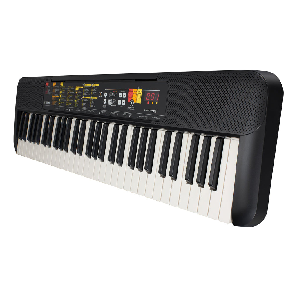 Yamaha PSR-F52 Keyboard (Sort)