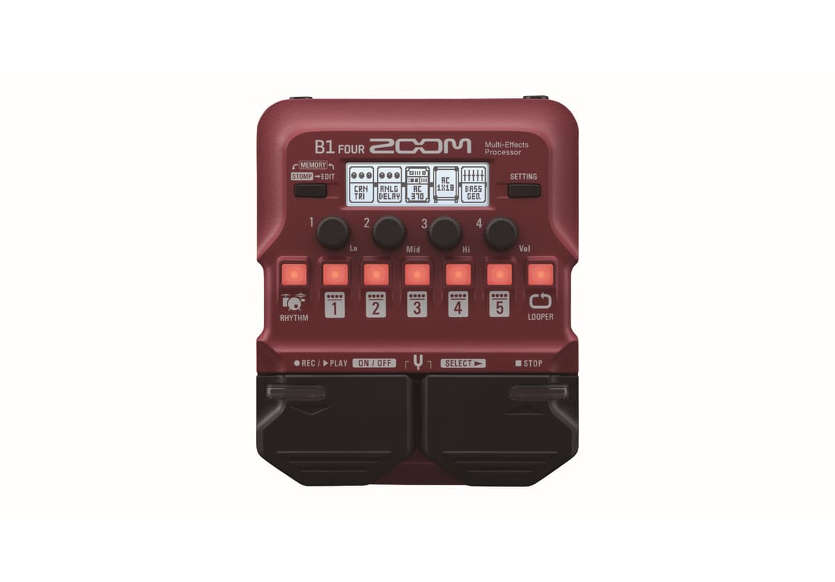 Zoom B1 Four Bas Multieffekt
