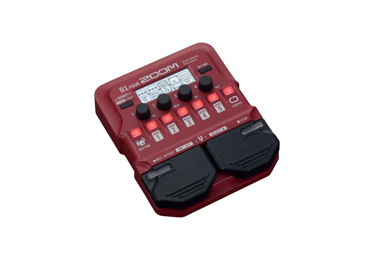 Zoom B1 Four Bas Multieffekt