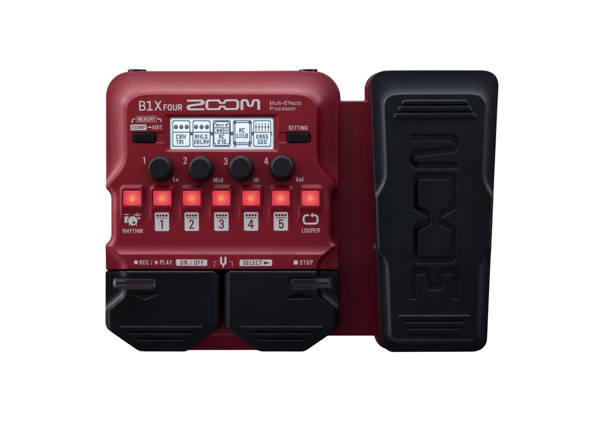 Zoom B1X Four Bas Multieffekt