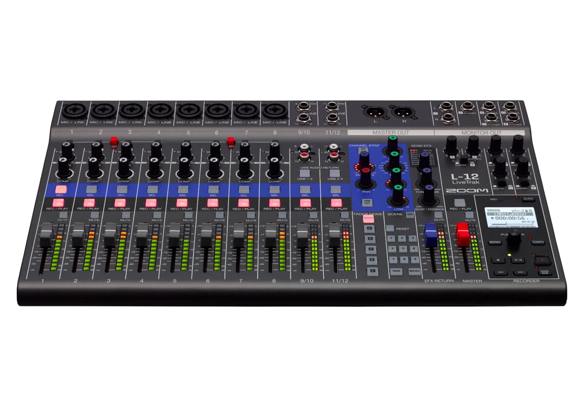 Zoom LiveTrak L-12 - Digital Mixer