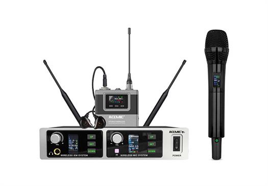 Acemic M2 Trådløs mikrofon og in-ear monitor