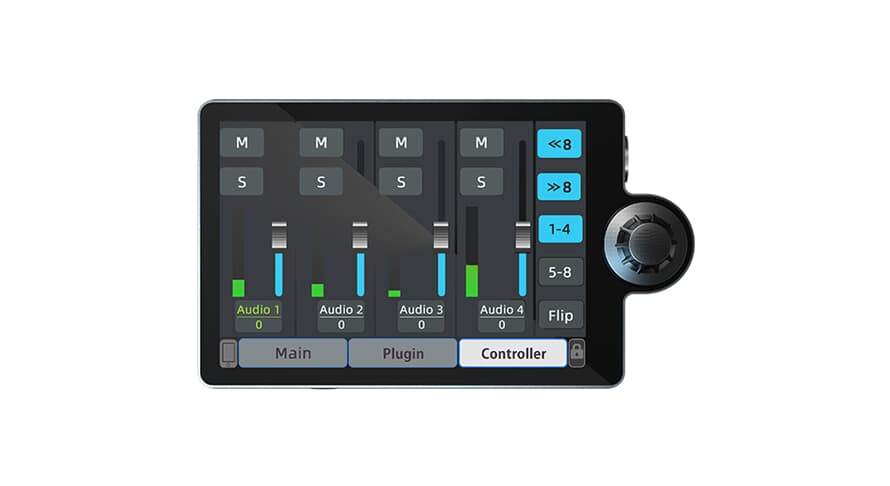 iCon aio2 USB-lydkort og controller, 2 ind og 2 ud