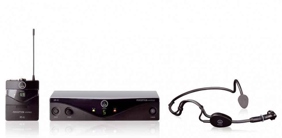 AKG WMS45 Trådløst Sport Hovedbøjlesystem - A (530 - 560 MHz)