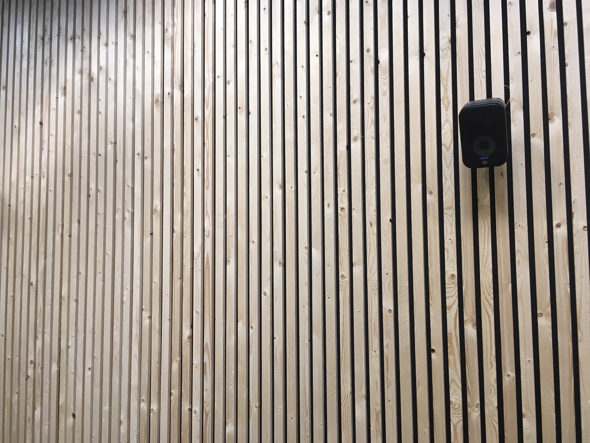 Akustikdug pr. 3 m² (Sort)