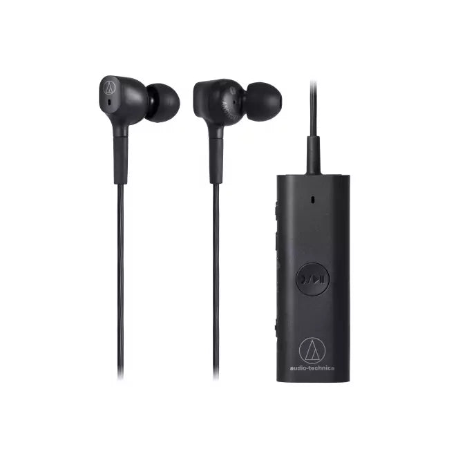 Audio-Technica ATH-ANC100BTBK Trådløse Noise Cancelling In-Ear Høretelefoner (Sort)