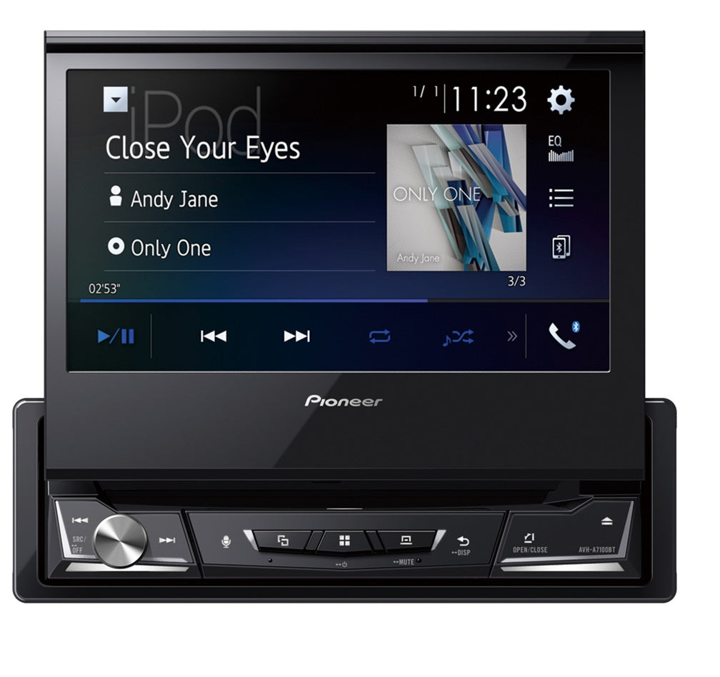 Pioneer NavGate71BT GPS Navigation og Bluetooth