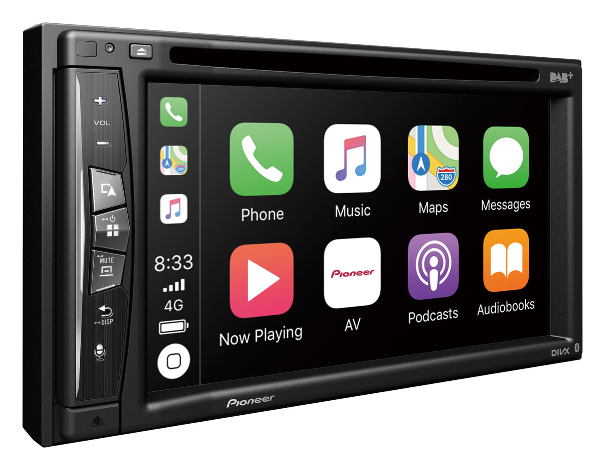 Pioneer AVIC-Z730DAB GPS Navigation, Trådløs CarPlay og Bluetooth