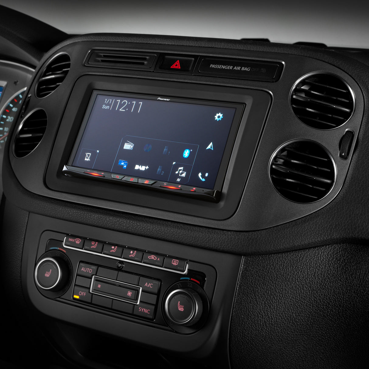 Pioneer AVIC-Z930DAB GPS Navigation, Trådløs Apple CarPlay og Bluetooth