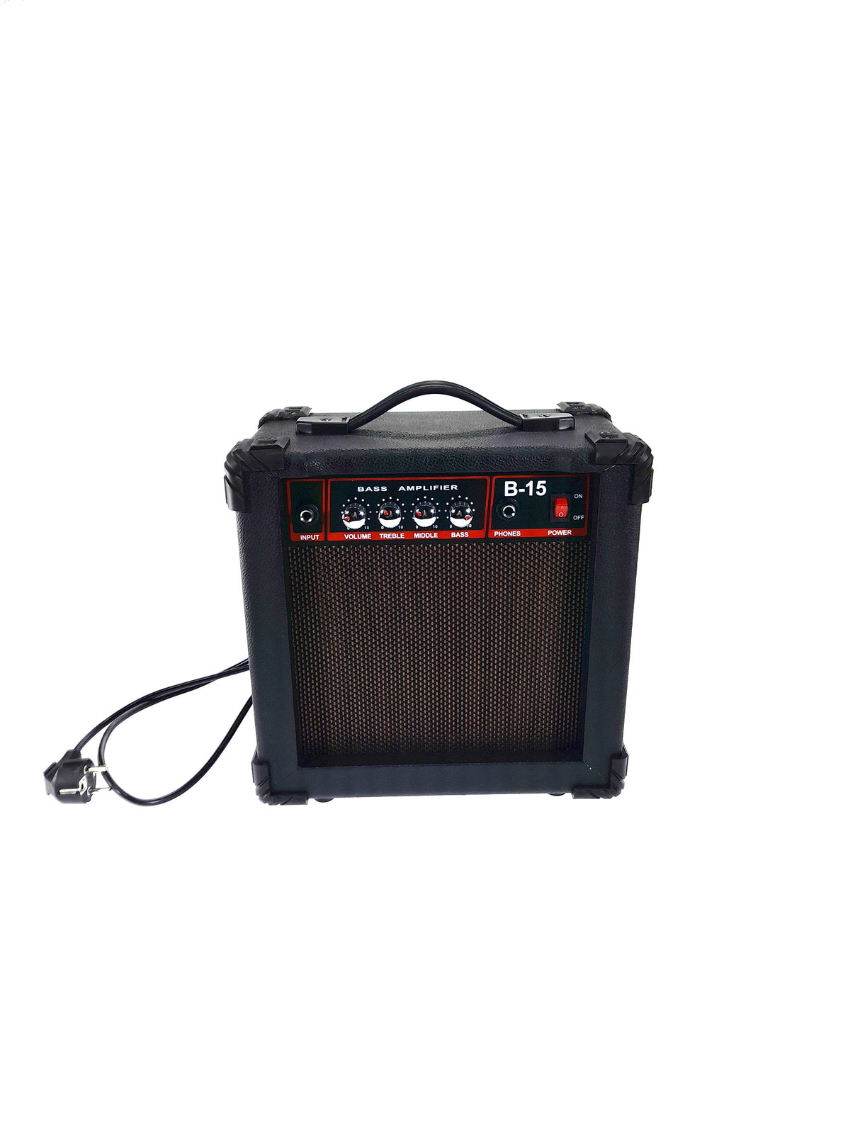 DEMOVARE - Grooveland 15 Basforstærker (3 bånds EQ, hovedtelefonudgang)