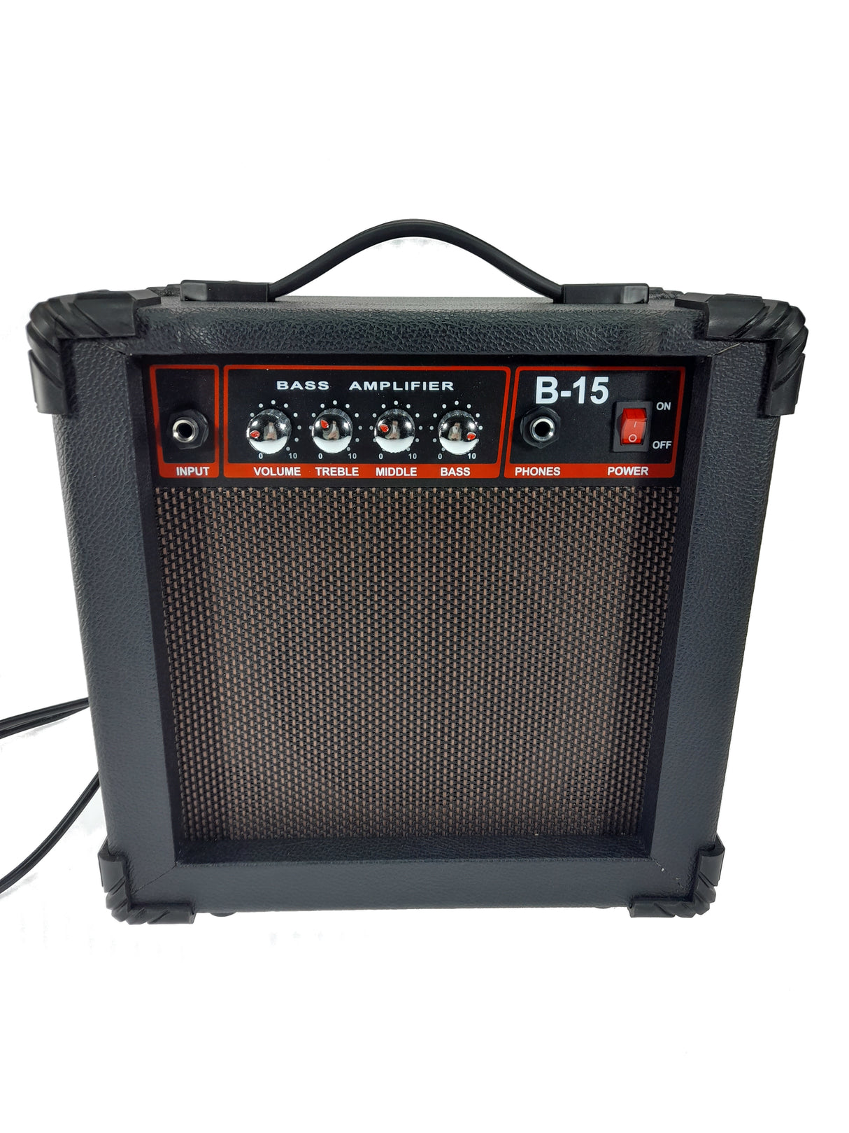 DEMOVARE - Grooveland 15 Basforstærker (3 bånds EQ, hovedtelefonudgang)