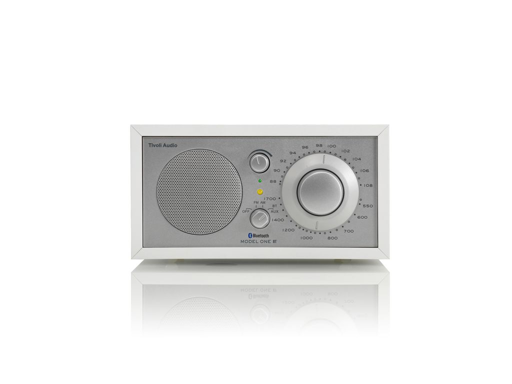 Tivoli Audio Model ONE BT Bluetooth Højtaler  (Hvid, Sølv)