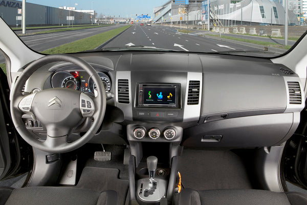 CT23PE06 2-DIN Ramme til Peugeot, Citroen og Mitsubishi