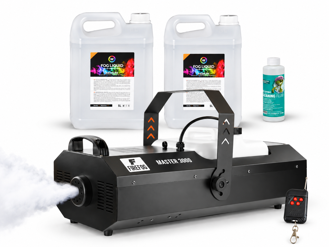 Firefog Master 3000 DMX røgmaskinebundle