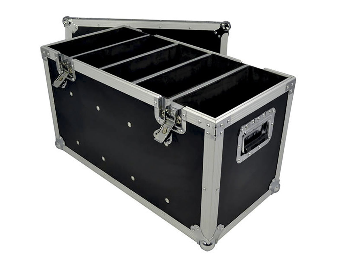 LED Par Flightcase m. 5 rum