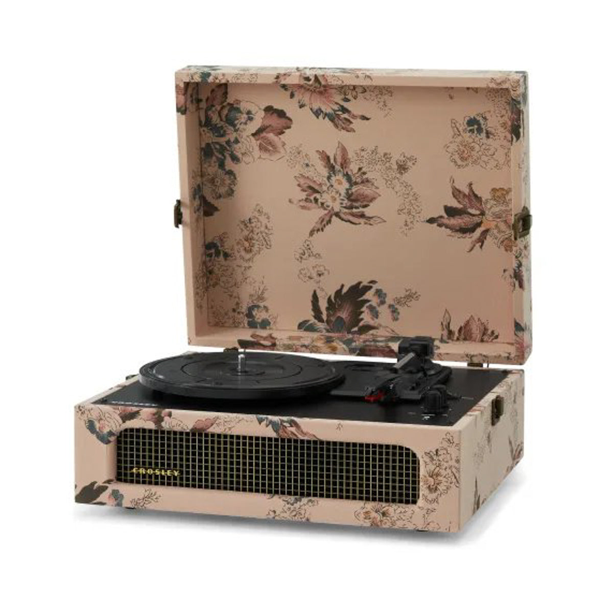 Crosley Voyager Pladespiller Tovejs Bluetooth (Floral)
