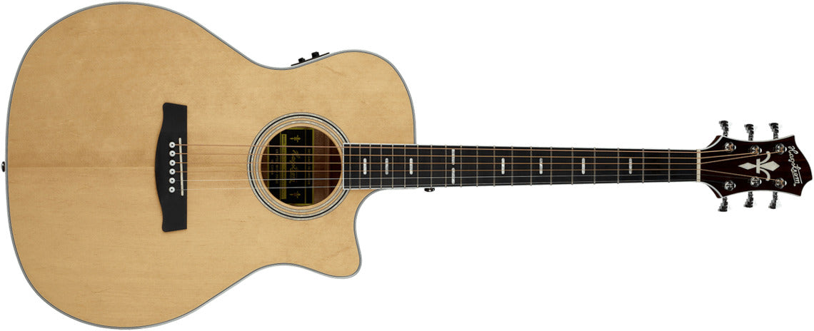 Hagstrom Siljan II Grand Auditorium Western Guitar (Natur)