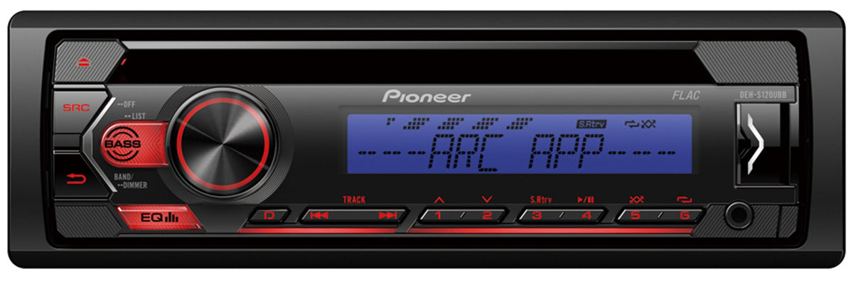 Pioneer DEH-S120UBB 1-DIN Bilstereo m. CD og USB