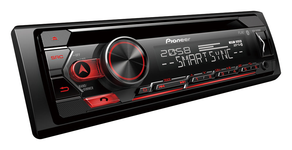Pioneer DEH-S420BT 1-DIN Bilstereo m. CD, Bluetooth og USB