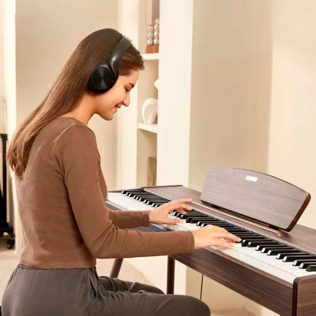 Donner DDP-80 el-klaver valnød Komplet Pakke