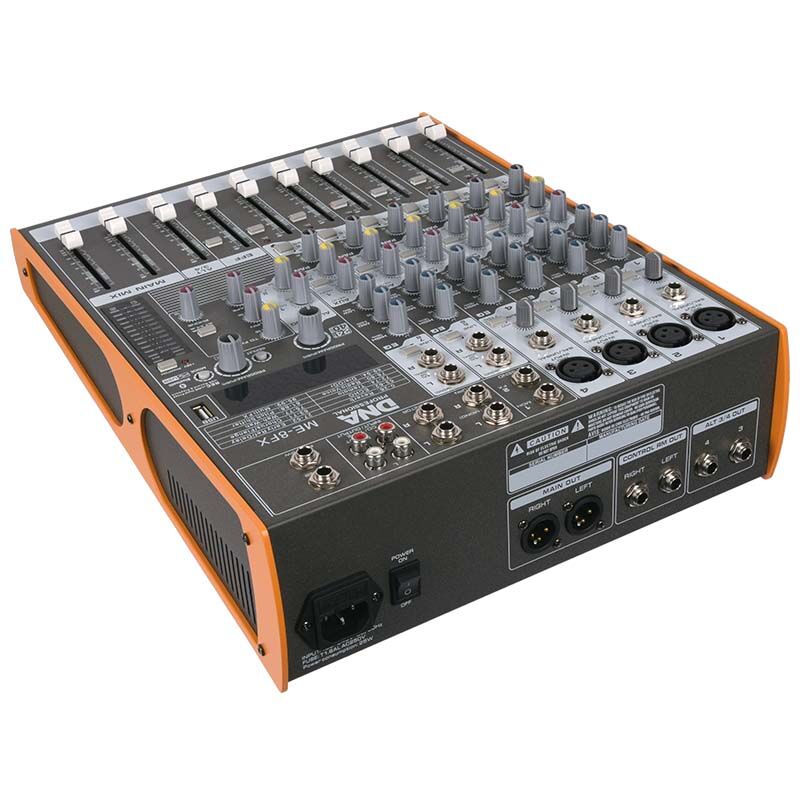 DNA ME-8FX 8 kanals mixer med Bluetooth