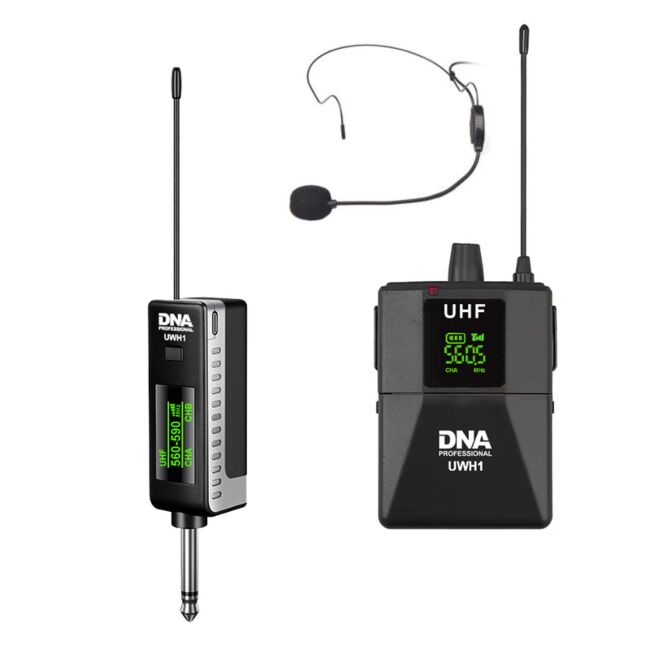 DNA UWH 1 Trådløst Headset Mikrofon System med Bodypack