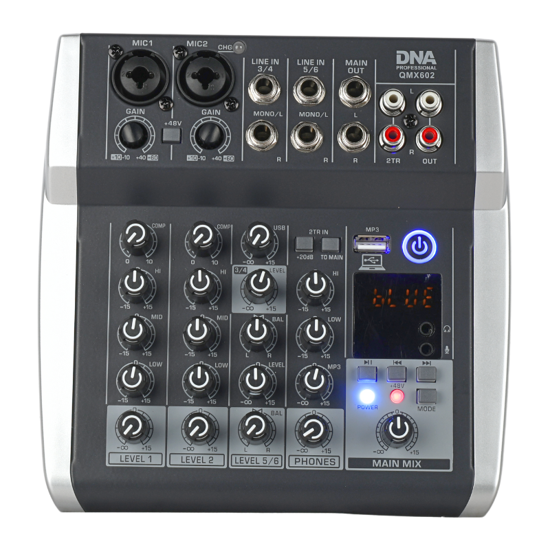 DNA QMX602 Lydmixer 6 Kanaler