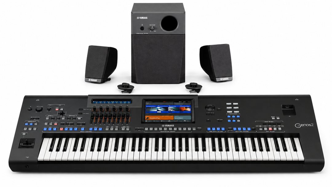 Yamaha Genos 2 keyboard/højttalerpakke