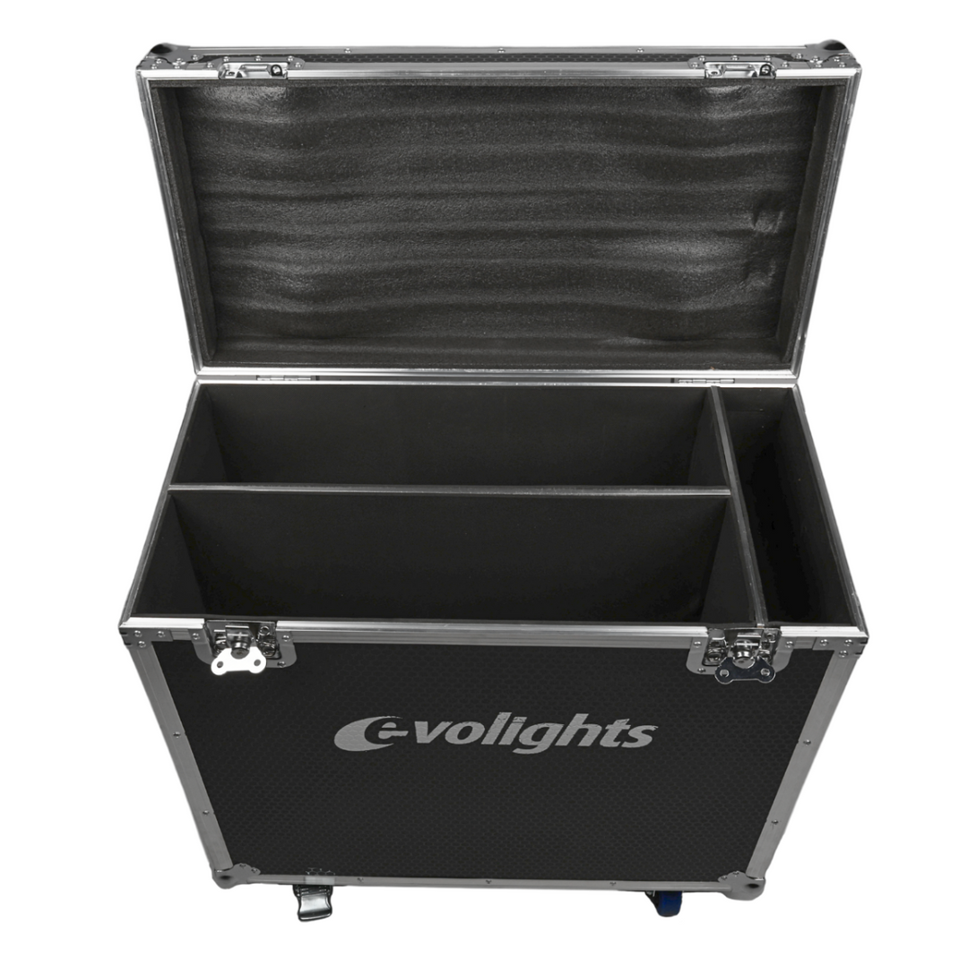Flightcase til 2 x Evolights Lumen 7 Ring