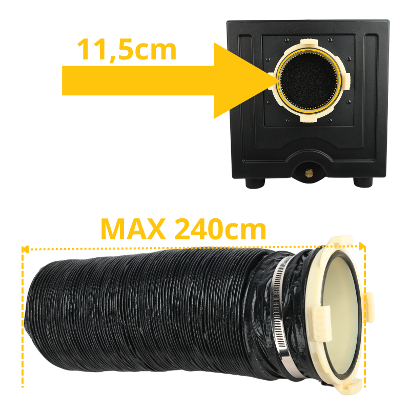 Evolights Nebula 2000 Pro Low Fogmaskine 2000W