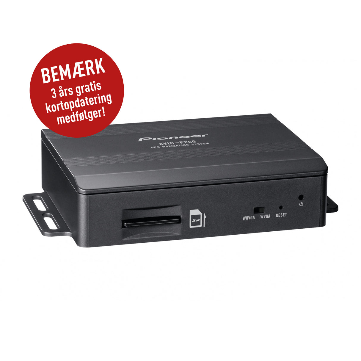 Pioneer NavGate71BT GPS Navigation og Bluetooth