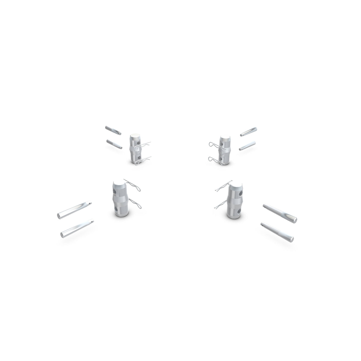 Eurotruss samlesæt til Truss 4æg, 8 pins, og 8 nåle