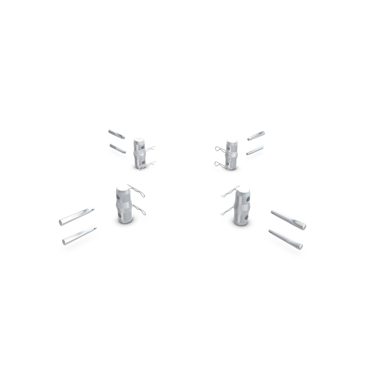 Eurotruss samlesæt til Truss 4æg, 8 pins, og 8 nåle