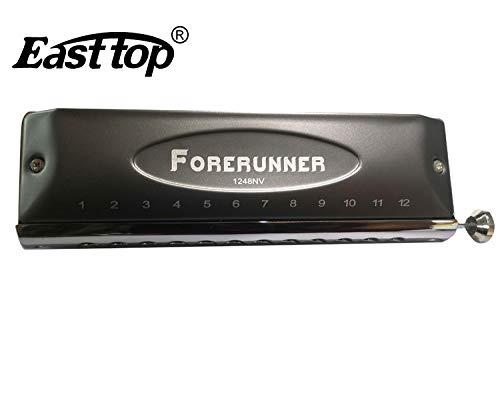 Easttop 'Forerunner' KRomatisk 12-huls Mundharmonika (C)