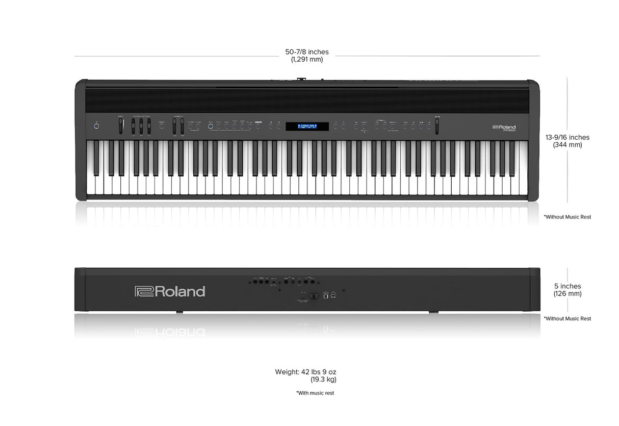 Roland FP-60X El Klaver (Sort)