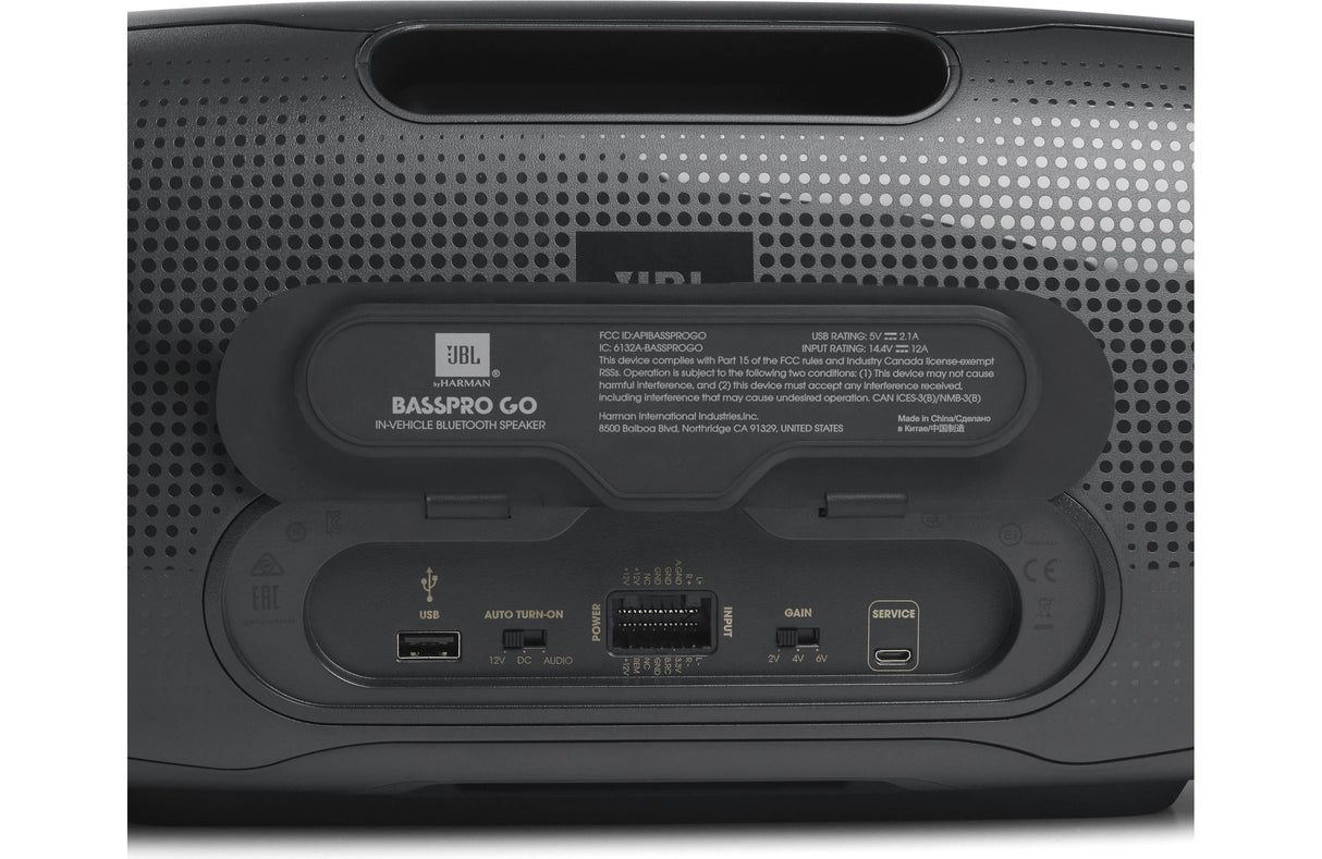 JBL BASS PRO GO All-in-One Subwoofer & Transportabel Højttaler