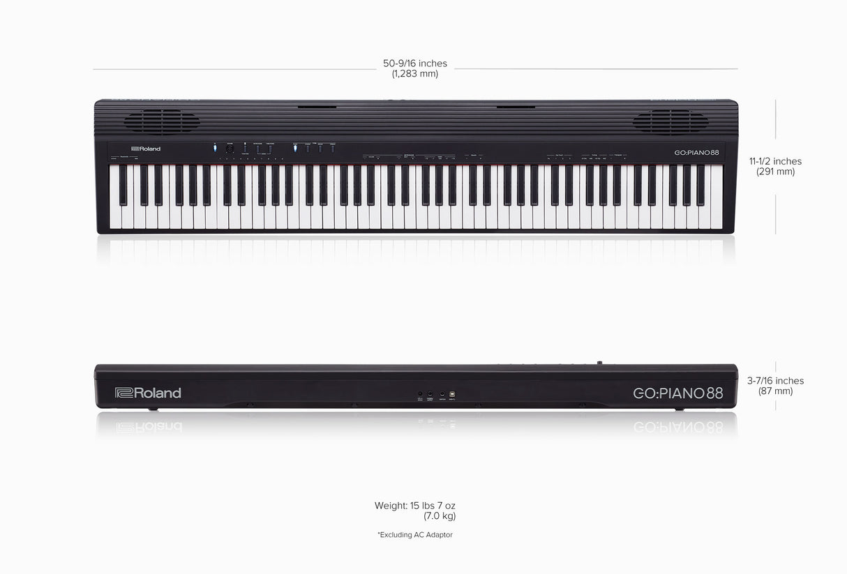 Roland GO:PIANO88 Keyboard (Sort)