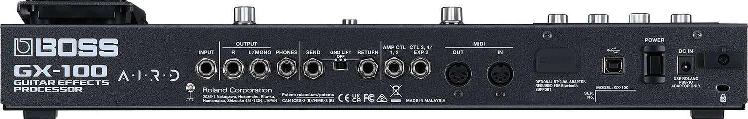 Boss GX-100 Guitar Multieffekt