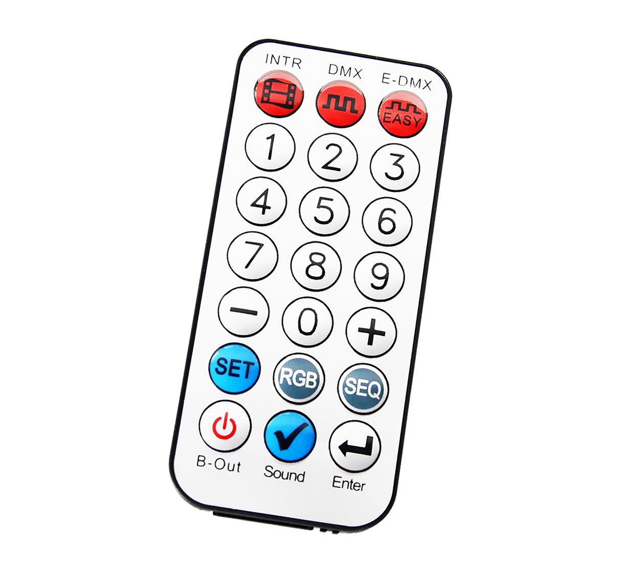 Ibiza Laserlys m. DMX (RGB, 500MW)