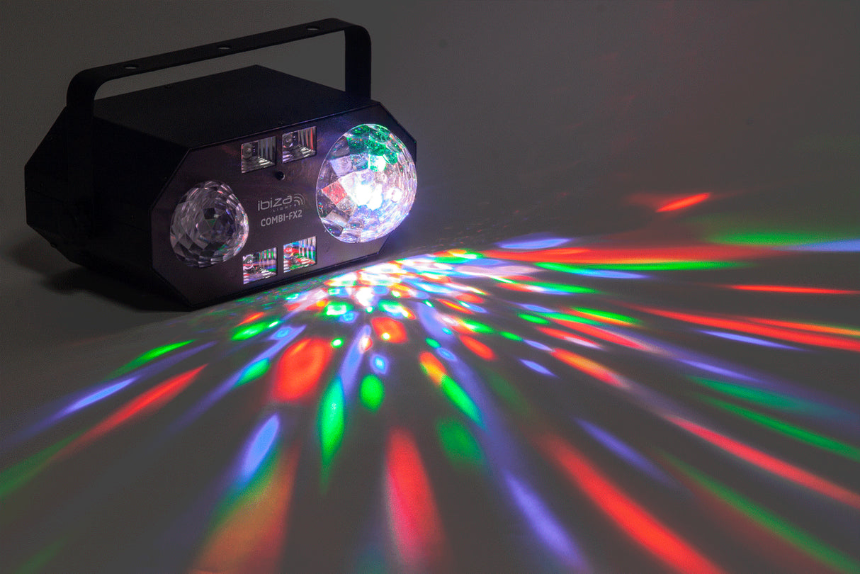 Ibiza Combi FX2 LED Lyseffekt