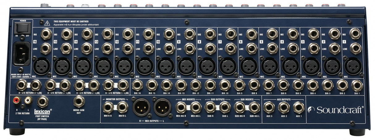 Soundcraft FX16II - Mixer