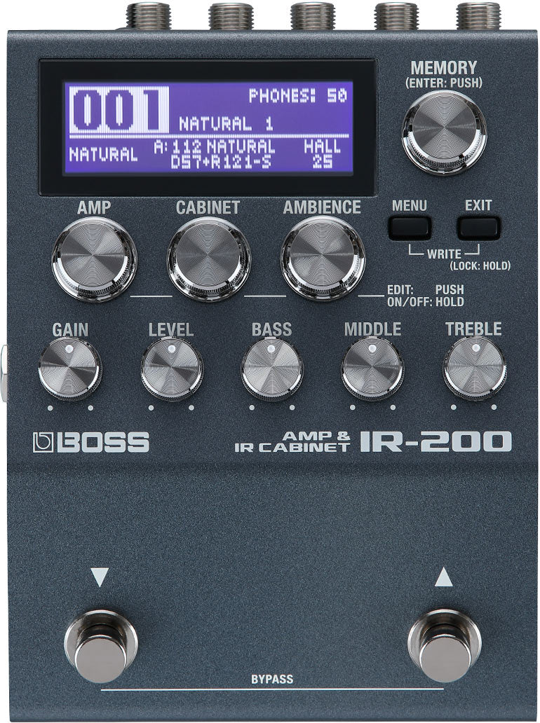 Boss IR-200 Amp Simulator Guitarpedal