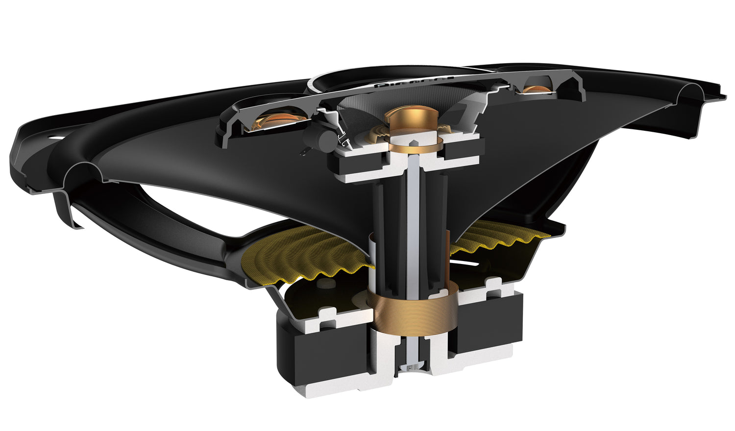 Pioneer TS-A6961F 4-vejs Koaksialsystem (450W, 6"x9")