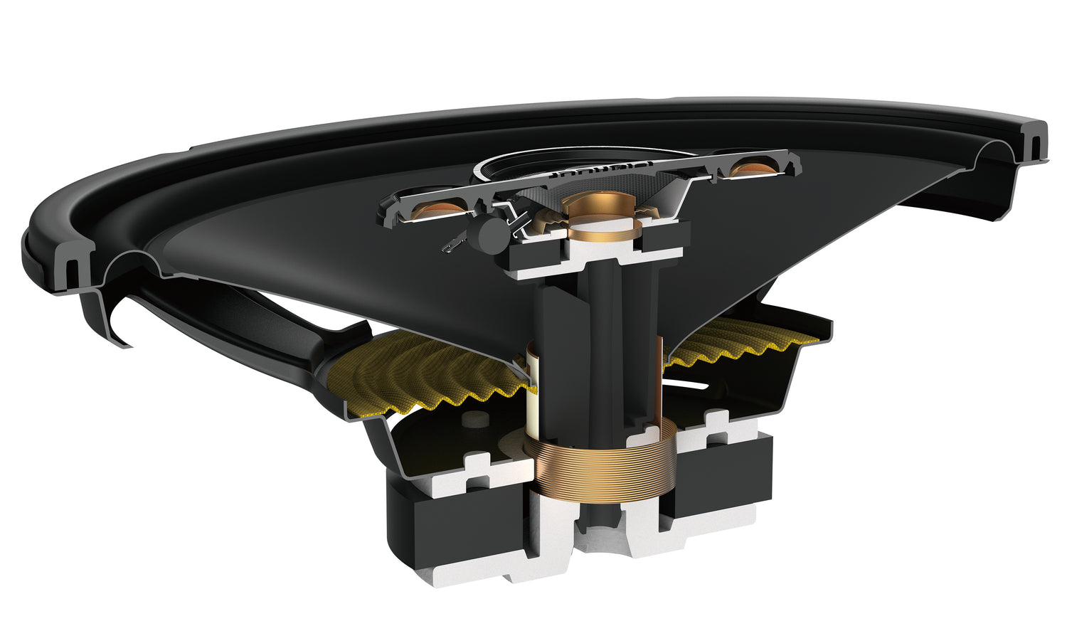 Pioneer TS-A6881F Bilhøjttaler (350W, 6"x8")