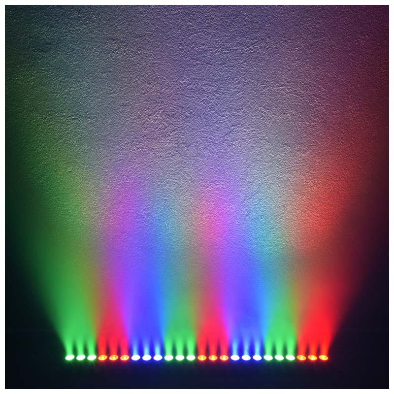 LIGHT4ME DECO BAR 24 RGB IR LED-bar + fjernbetjening