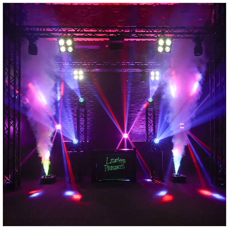 Light4Me JET-1500LED Vertikal Røgmaskine LED