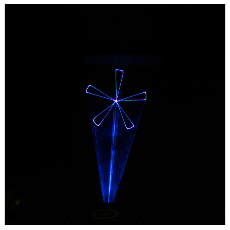 Light4Me 5 W laser med RGB og app-styring